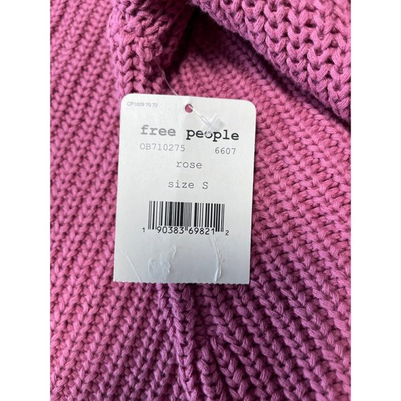 Free People Knit Damsel V-Neck Bell Sleeve Sweater Size S - Picture 9 of 10